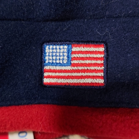 ROOTS 2002 USA Olympic Beenie Salt Lake City NWT Vintage Adjustable - Picture 4 of 5